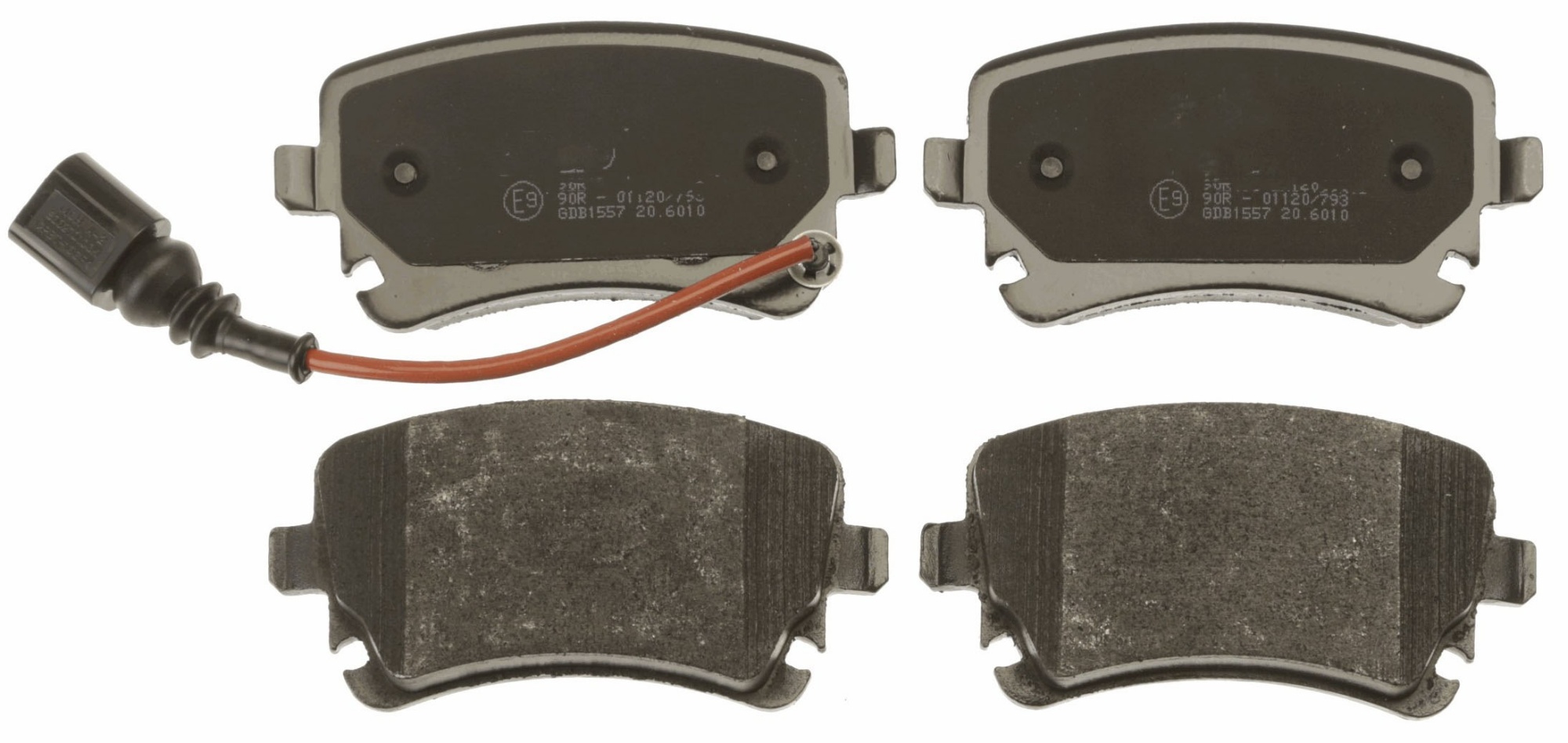 Set placute frână MOTAQUIP LVXL1327