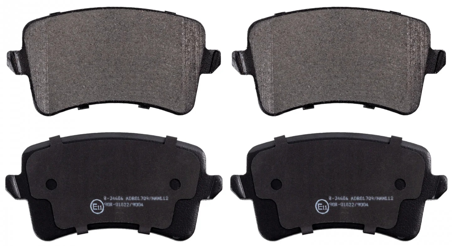 Set placute frână MOTAQUIP LVXL1387