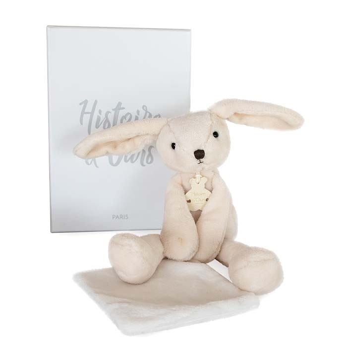 Jucărie-pătură Doudou Rabbit Sweety 30cm (HO2315)