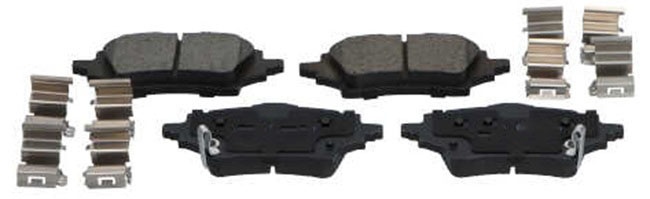 Set placute frână MOTAQUIP LVXL2105