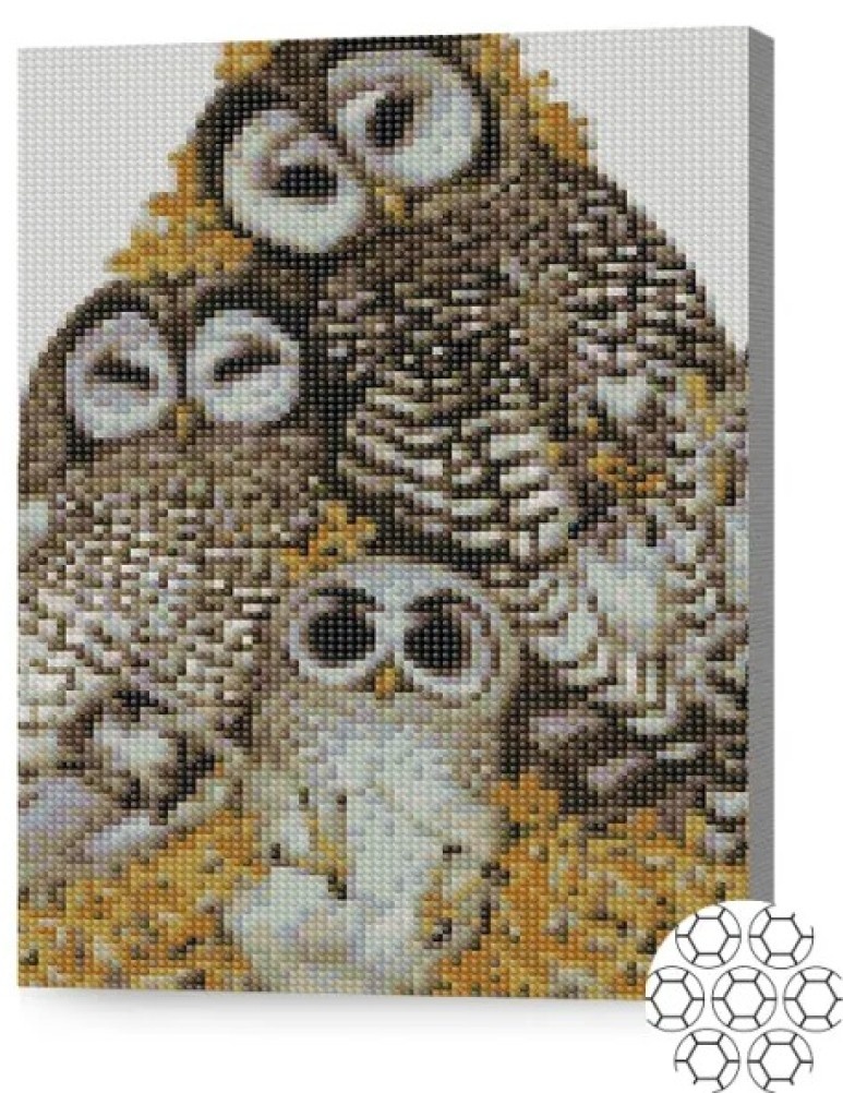 Art Gallery Premium Familia de bufnițe