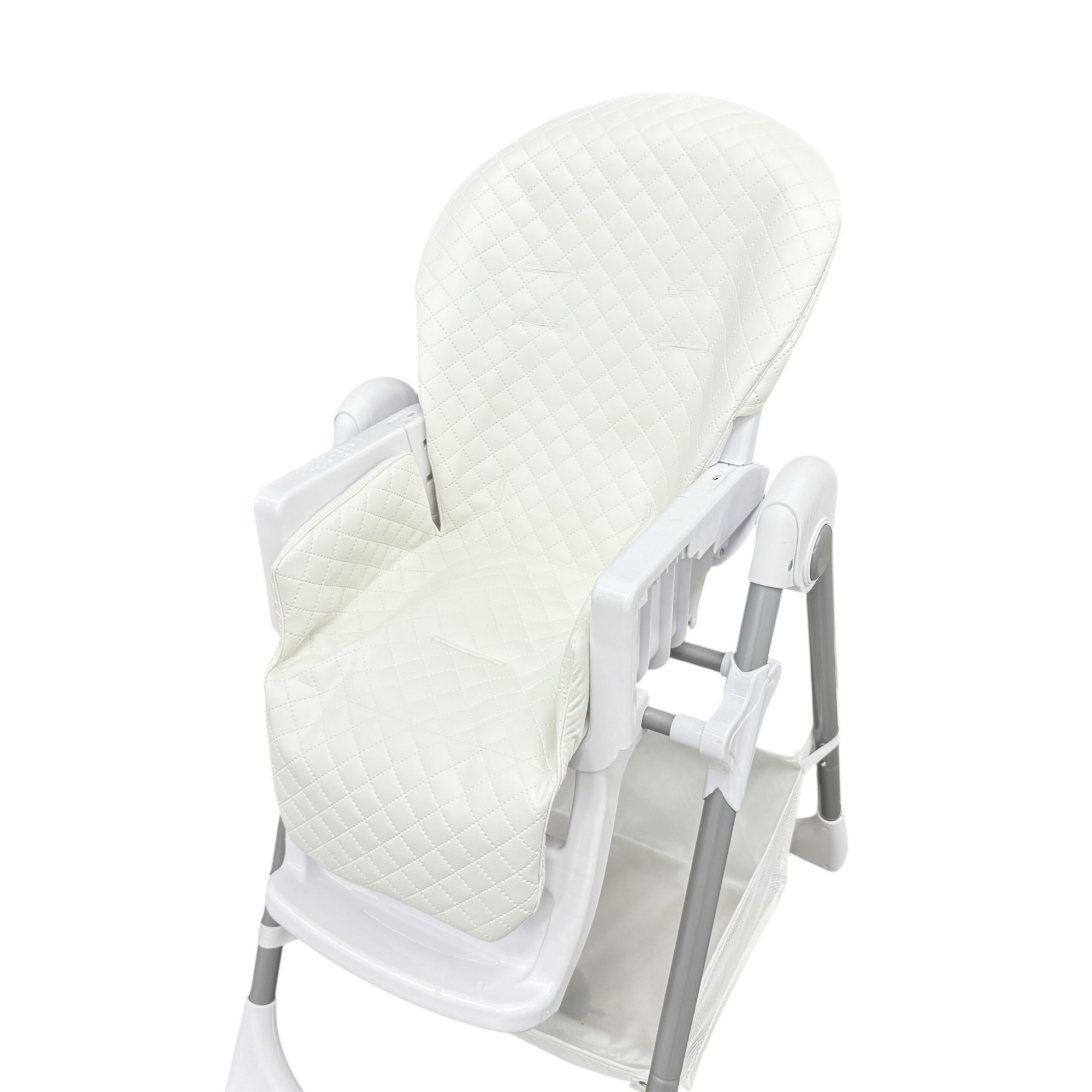 Husa pentru scaun de masa Holala Kids Eco White