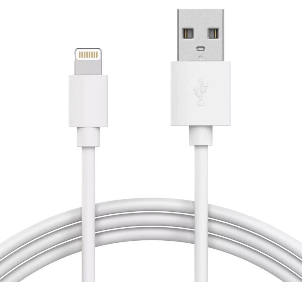 Cablu USB Helmet USB to Lightning Basic 1m White (HMT-CULBWH)