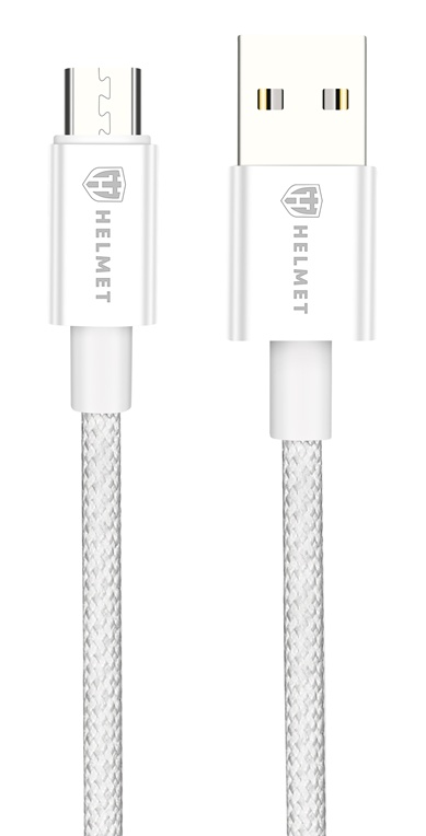 Cablu USB Helmet USB to Micro-USB 20W Grey (HMTCUM20WNYSEGR)