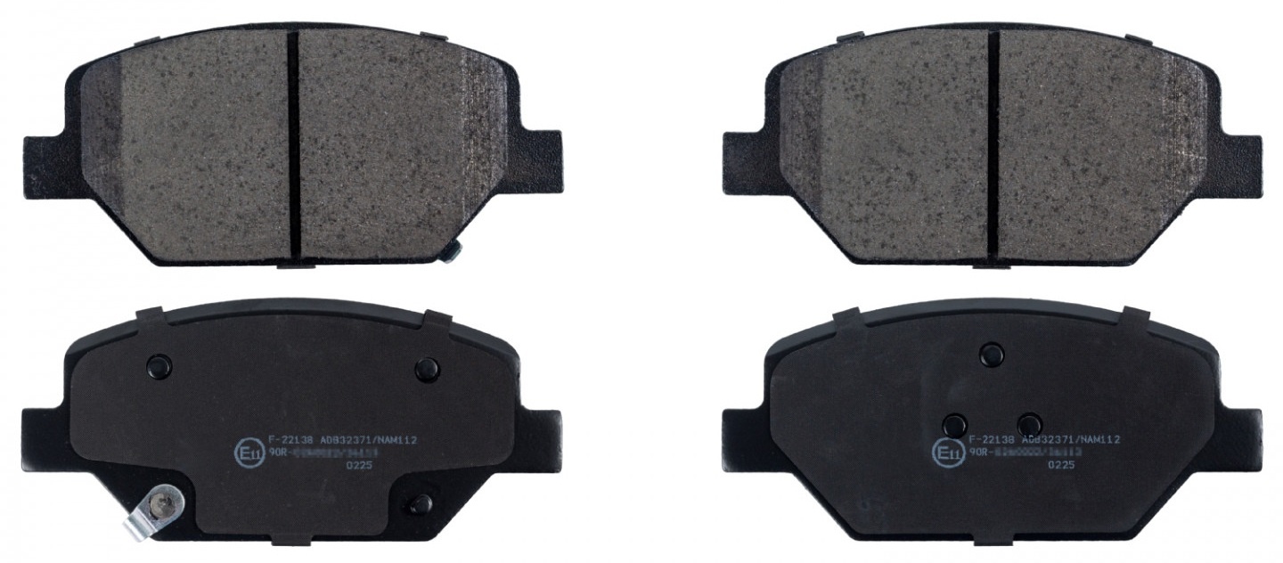 Set placute frână MOTAQUIP LVXL1938