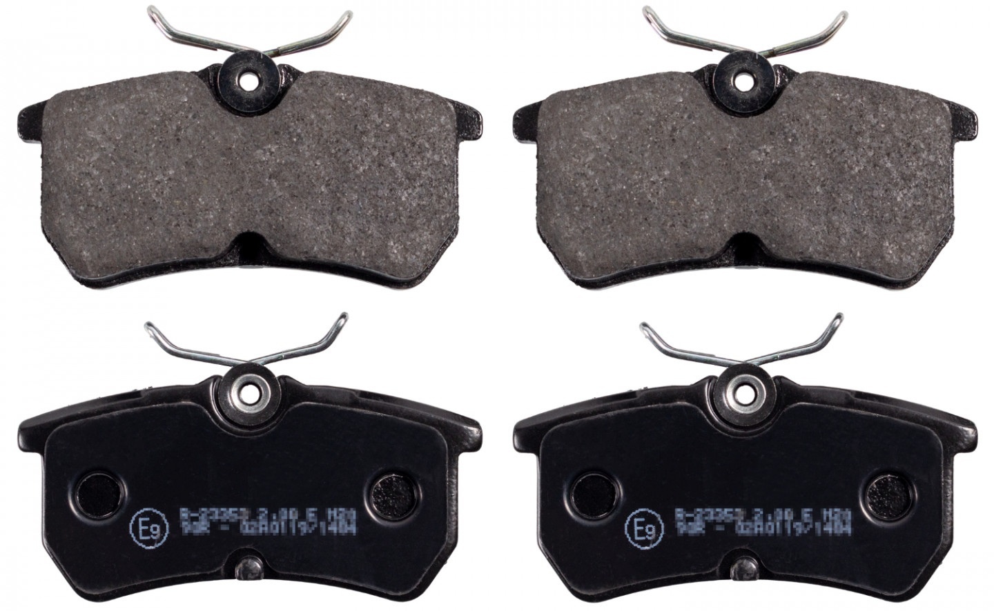 Set placute frână MOTAQUIP LVXL680