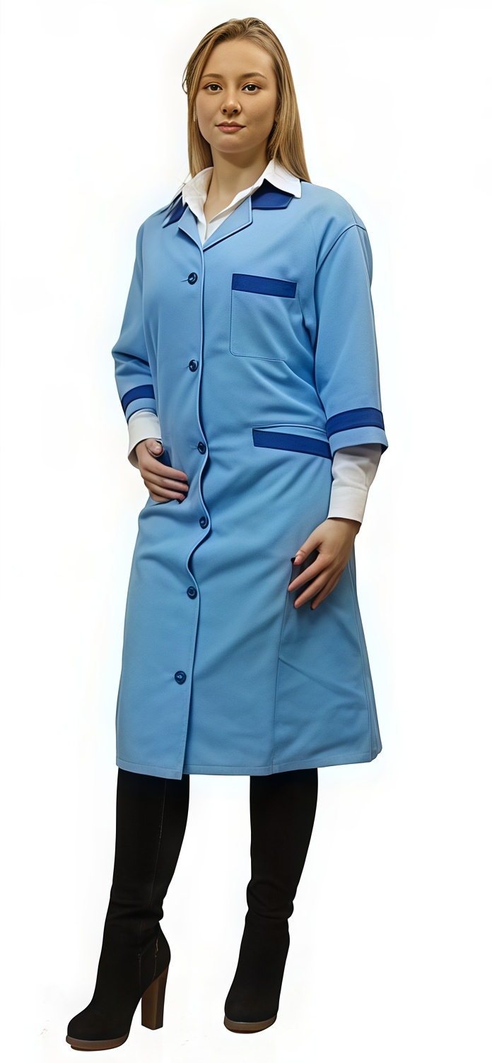 Halat medical Soling 001 010107004 110 Light Blue, s.60-62 3/4