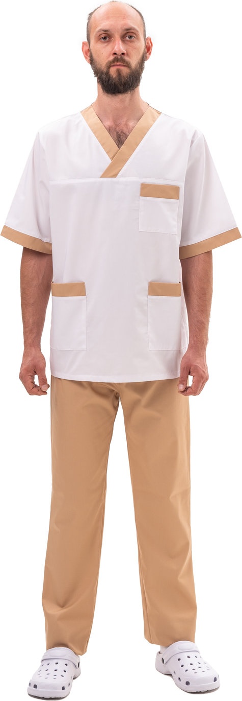 Pantaloni medicali Soling Forma Beige Trousers, s.44-46