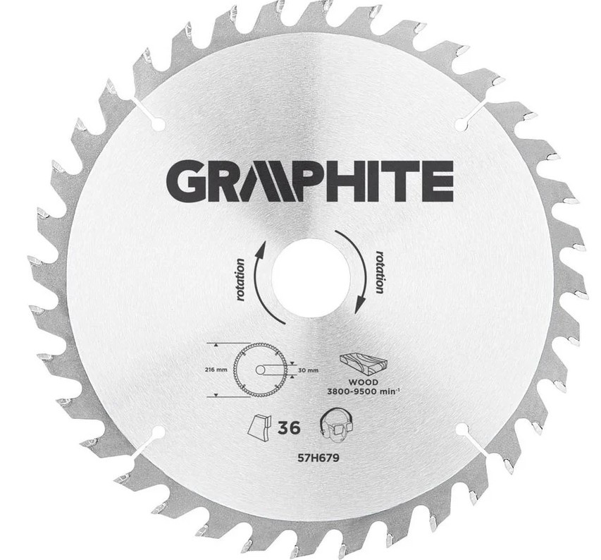 Disc de tăiere Graphite 57H679