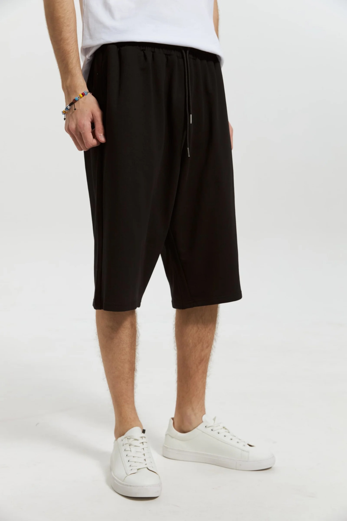 Pantaloni scurți pentru bărbați Bumbacel MPS6181_0303_M5 Black, s.XL