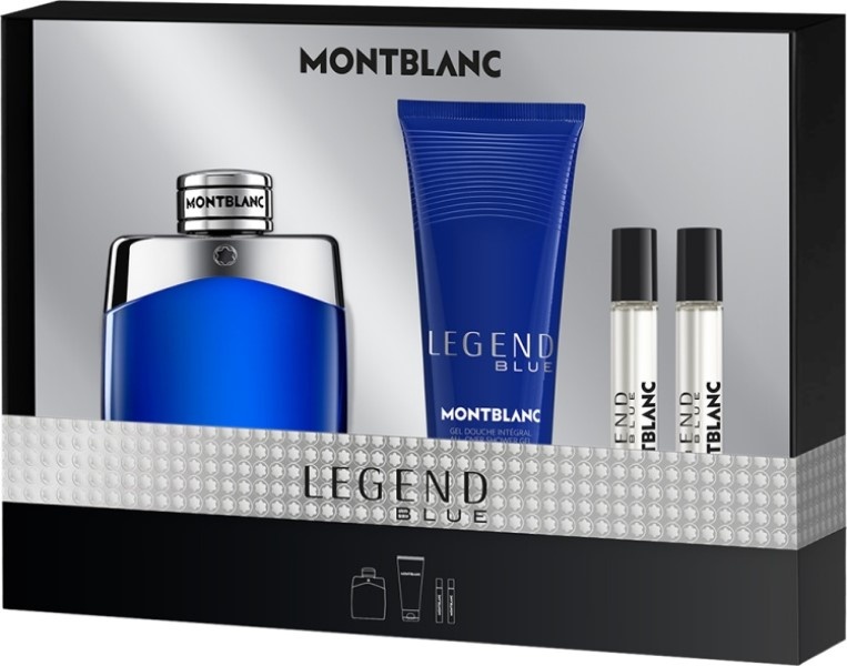Montblanc Legend Blue EDP 100ml + EDP 2x7.5ml + Shower Gel