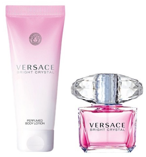 Versace Bright Crystal EDT 90ml + Body Lotion