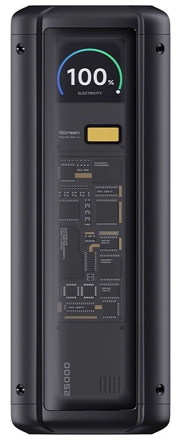 Acumulator extern Xiaomi 212W HyperCharge Power Bank 25000Mah Black