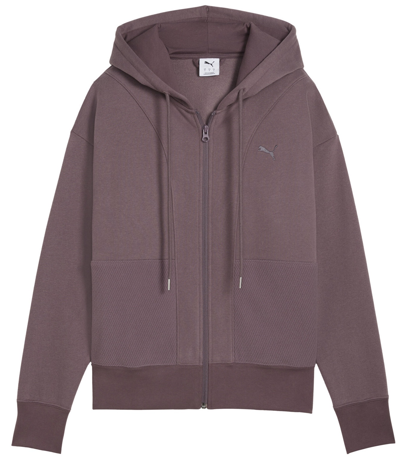 Puma Her Relaxed Full-Zip Raisin, s.S