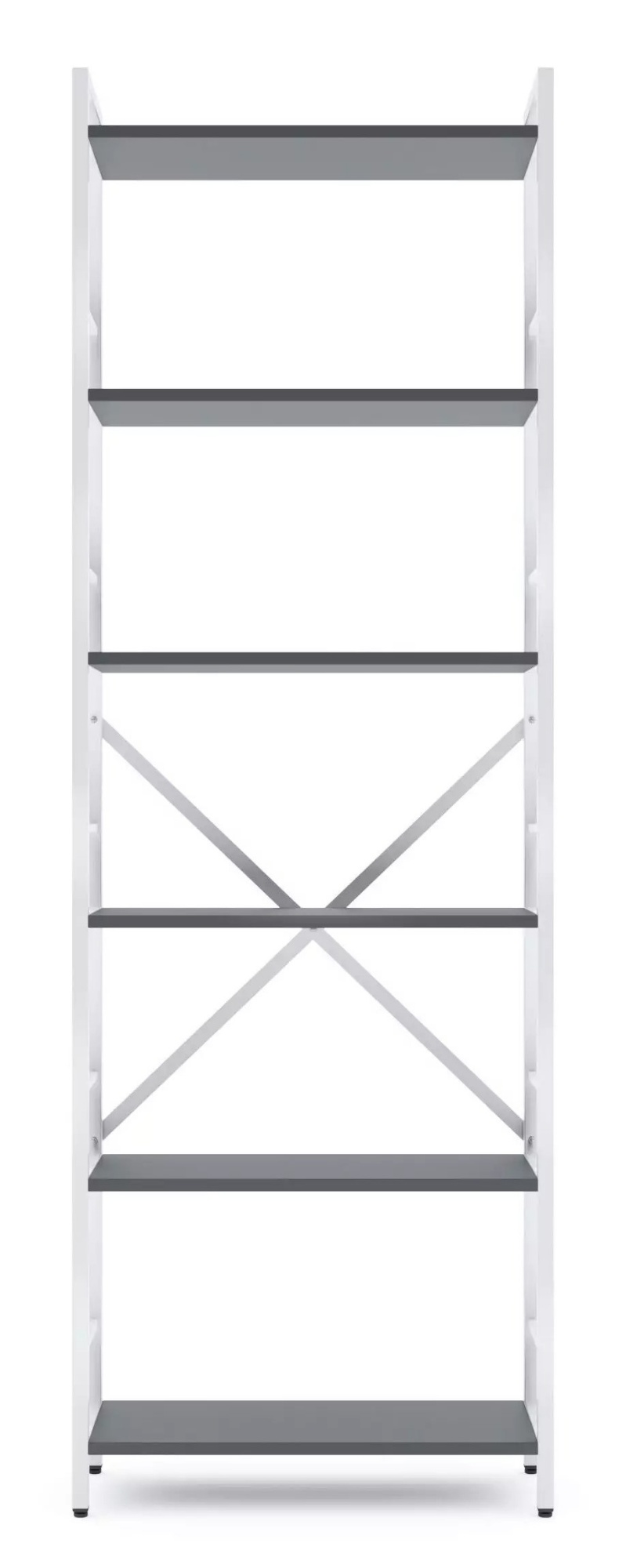 Etajeră Nex Home Loft 1800x600x240mm White/Anthracite (NX-00000185)