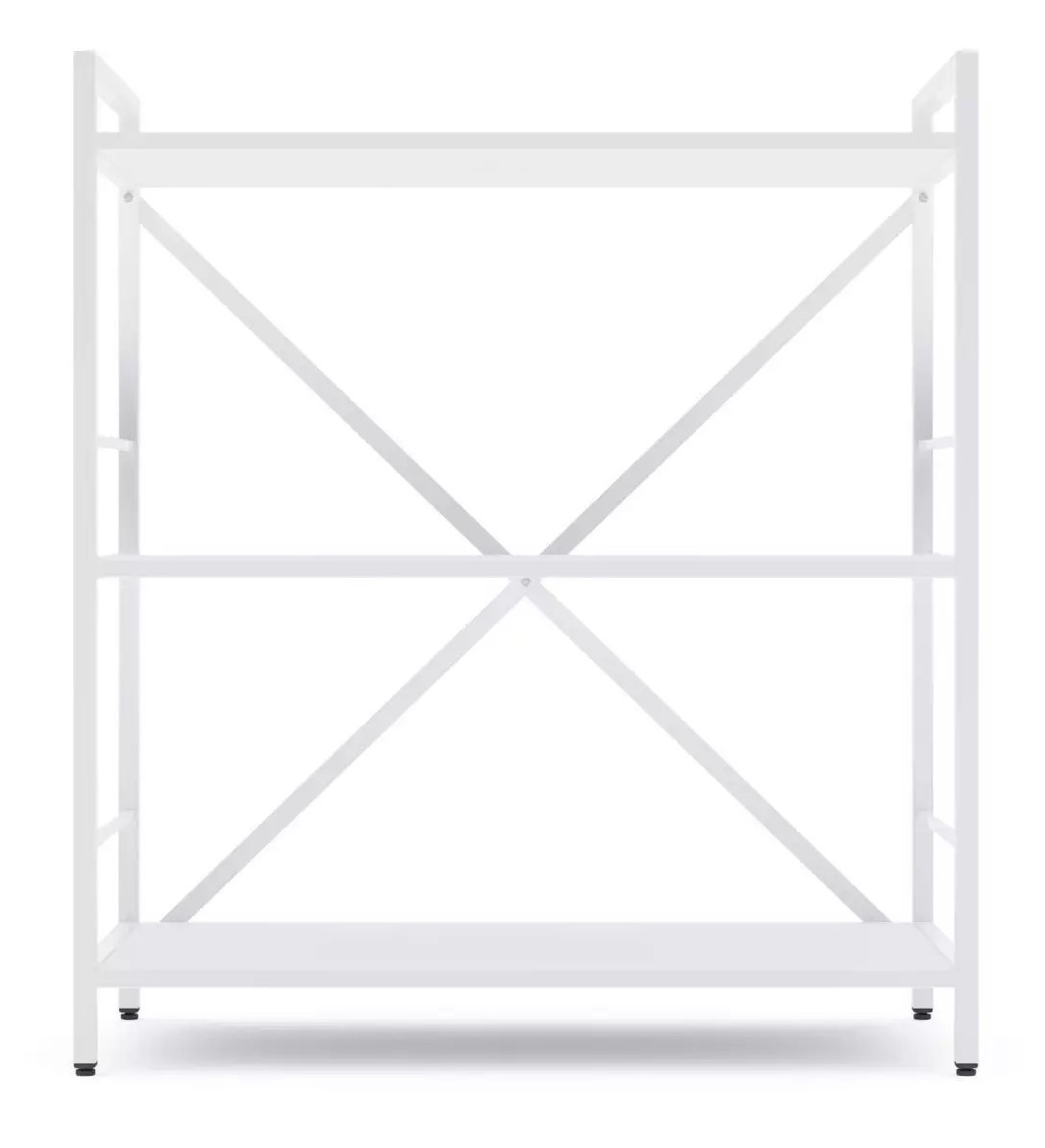Etajeră Nex Home Loft 900x800x400mm White/White (NX-00000166)