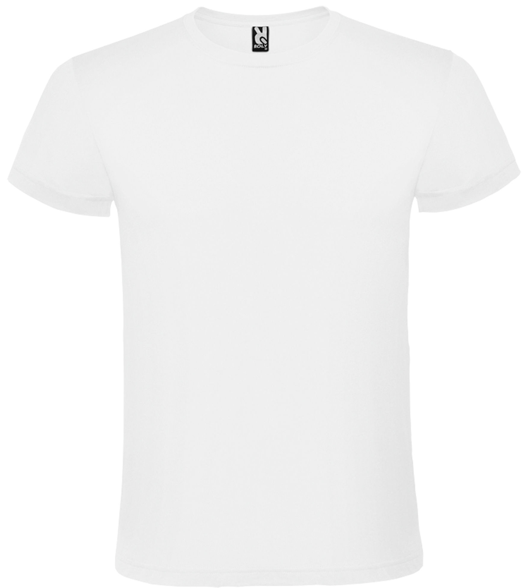 Tricou bărbătesc Roly Atomic 150 6424 White, s.XXXL