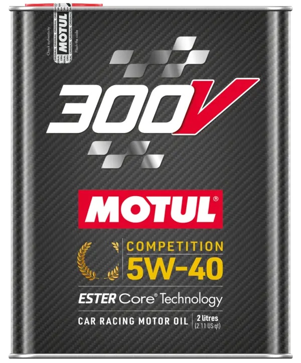 Ulei de motor Motul 300V Competition 5W-40 2L (104242)