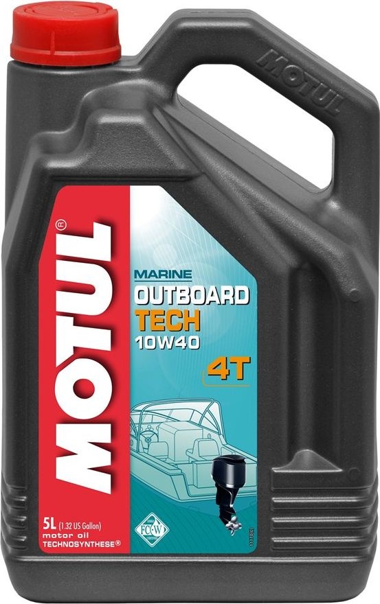 Ulei de motor Motul 4T Outboard Tech 10W-40 5L (106354)