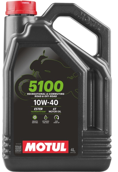 Ulei de motor Motul 5100 4T 10W-40 4L (104068)
