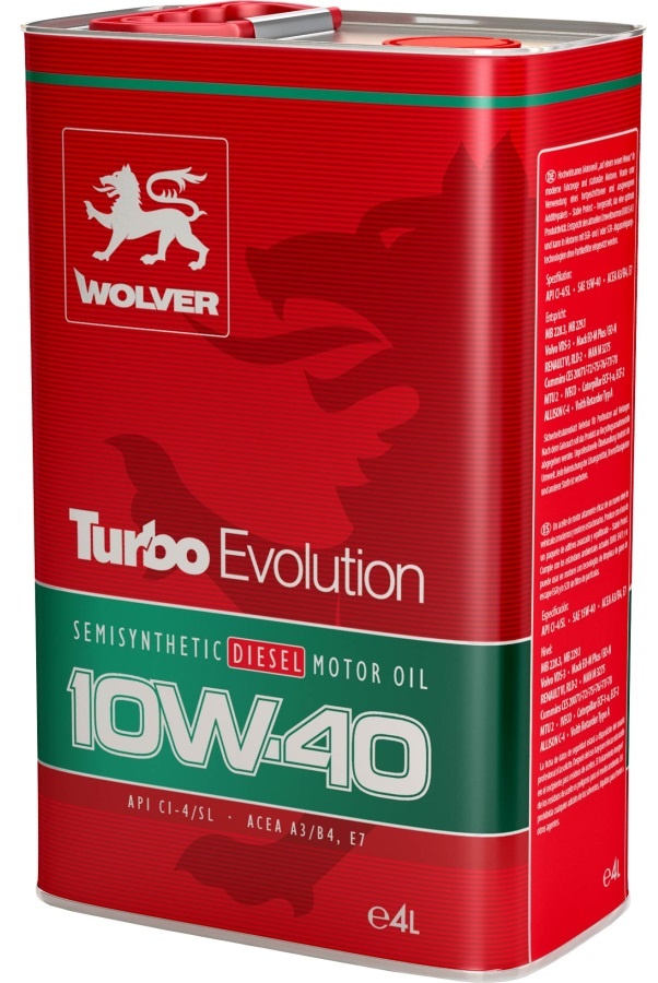 Wolver Turbo Evolution CI-4/SL