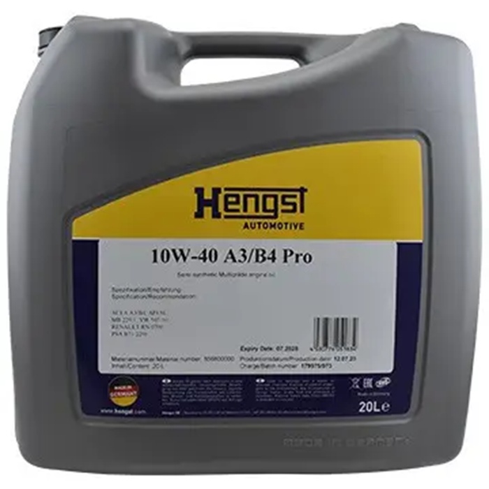 Ulei de motor Hengst A3/B4 Pro 10W-40 20L