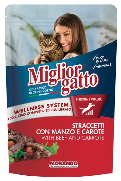 Morando Miglior Gatto Beef & Carrots
