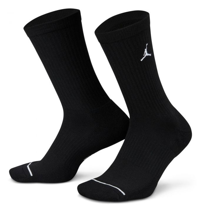 Ciorapi pentru bărbați Nike U Jordan Ed Cush Poly Crew 3Pr 144 Black, s.S