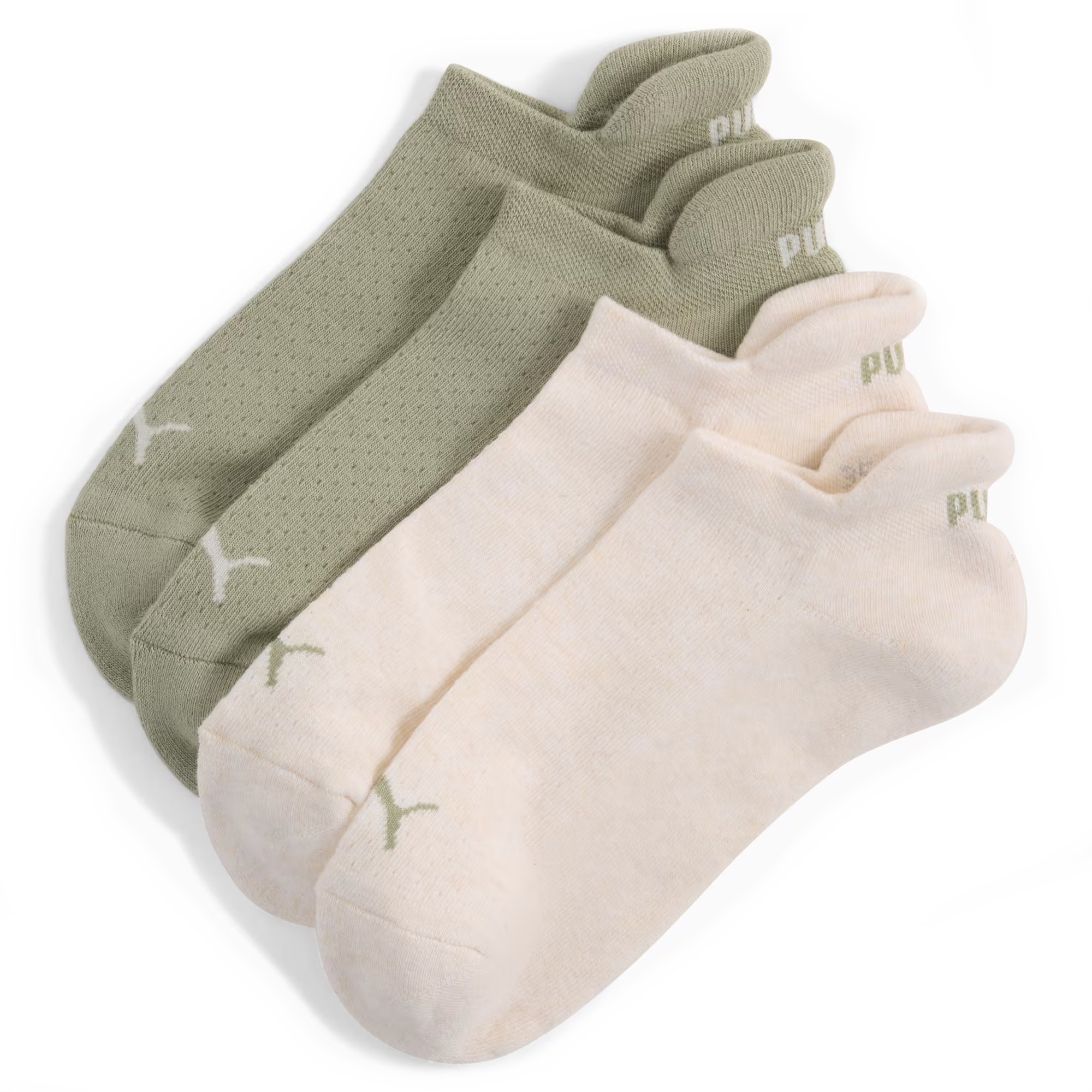 Сiorapi pentru dame Puma Women Cushioned Sneaker 2P Green Combo, s.39-42