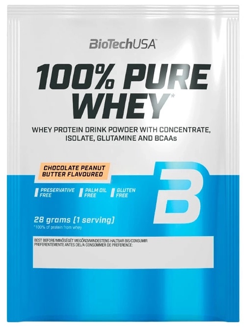 Proteină Biotech 100% Pure Whey Chocolate Peanut Butter