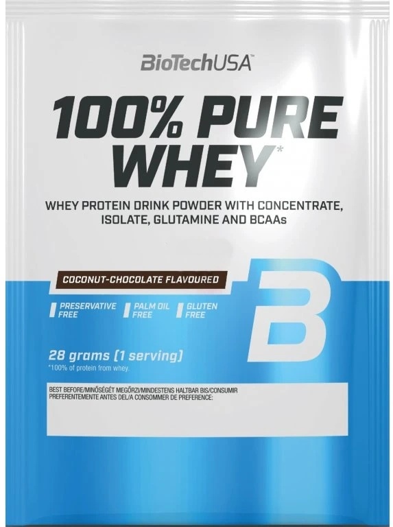 Proteină Biotech 100% Pure Whey Coconut & Chocolate