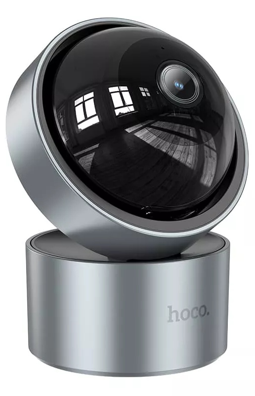 Cameră de supraveghere video Hoco D5 Indoor PTZ Silvery Gray