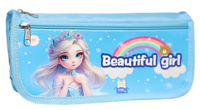 Penar New World Beautiful Girl Rainbow Light Blue