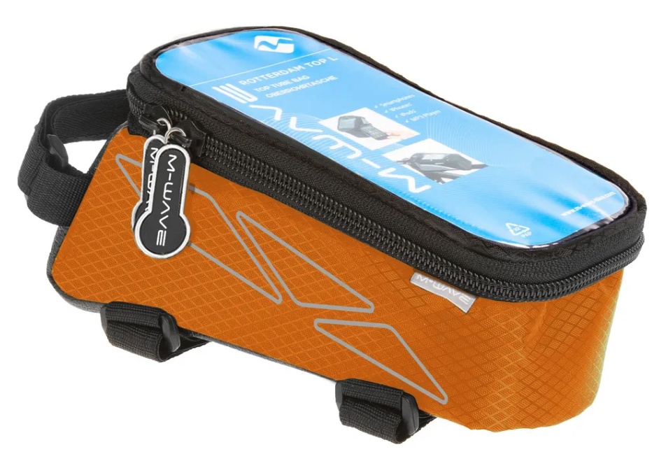 Geanta bicicleta M-Wave Rotterdam Orange (122557)
