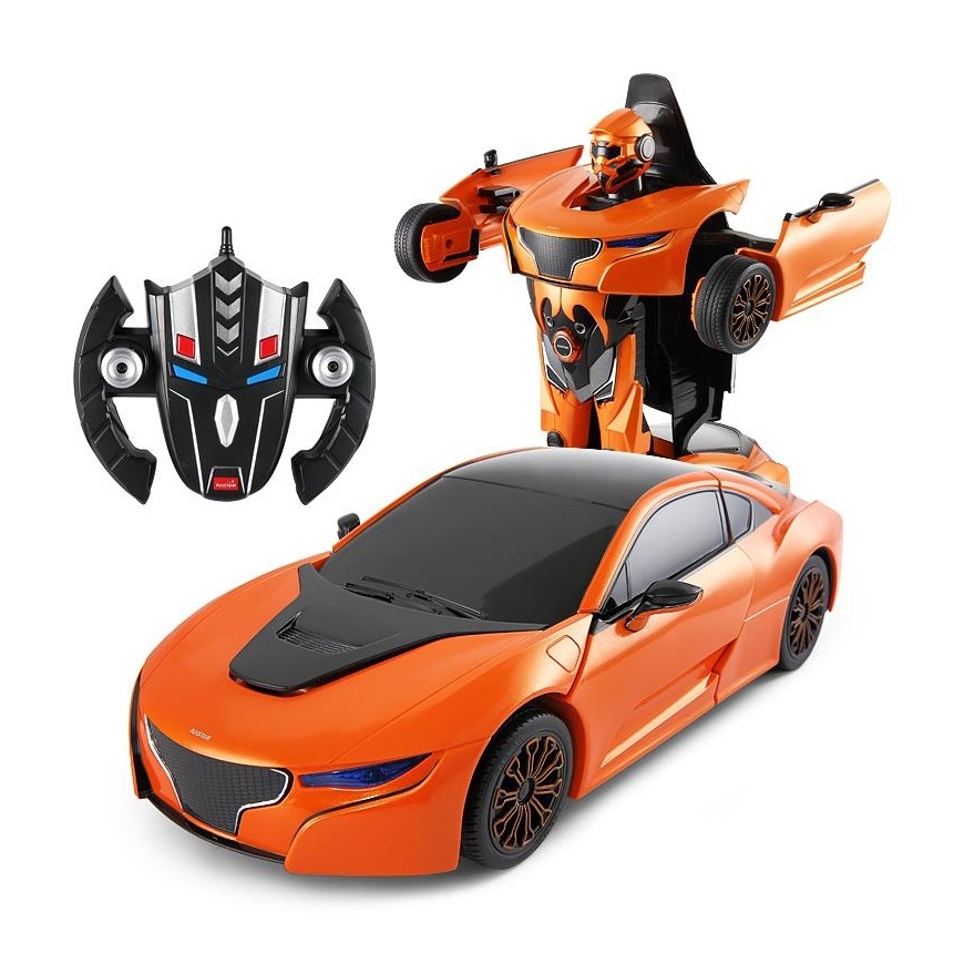 Jucărie teleghidată Rastar 1:14 Orange Transformable (74720-1)