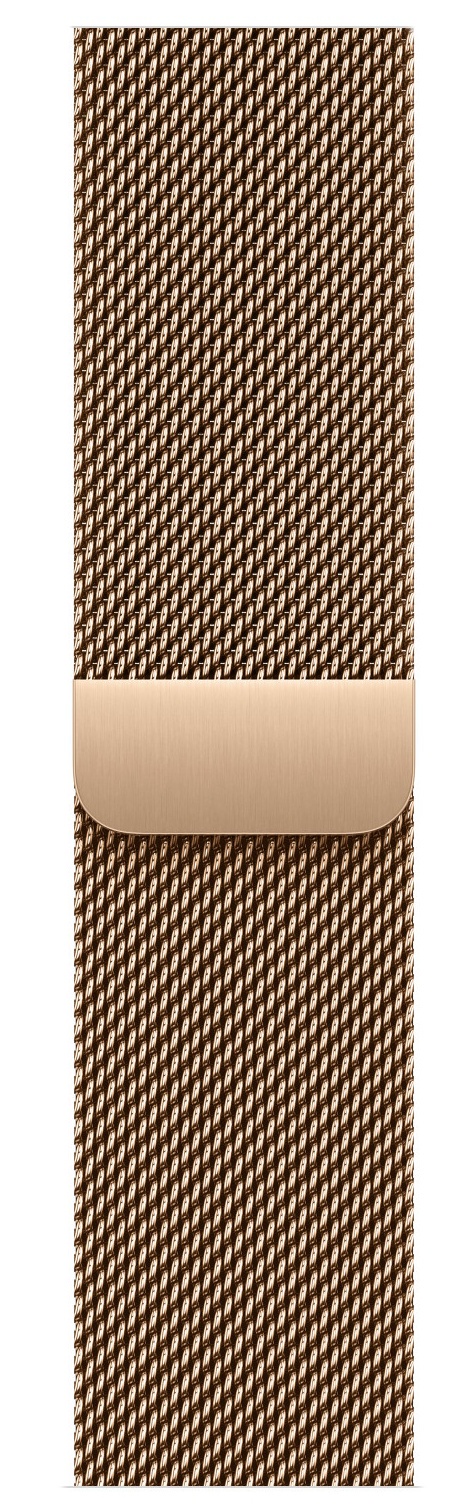 Curea Apple Watch 42mm Gold Milanese Loop