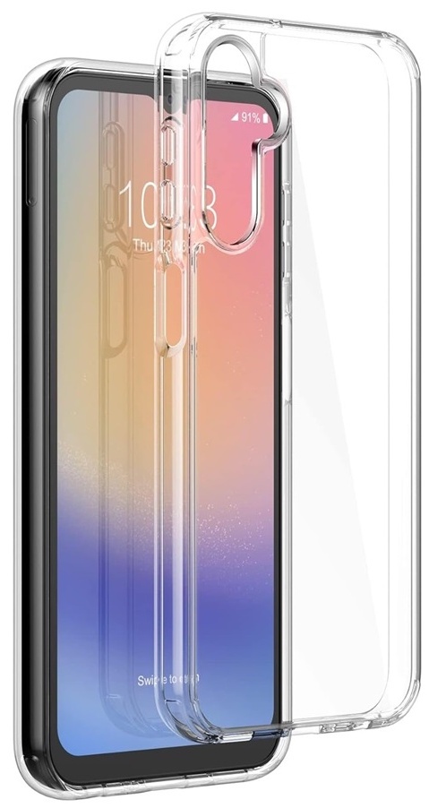 Husa de protecție Helmet TPU Soft Samsung A24 Clear (HMTSCTSA24)