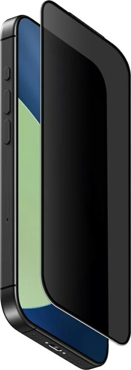 Sticlă de protecție pentru smartphone Uniq Screen Protector for iPhone 17 Privacy Optix Covex Black