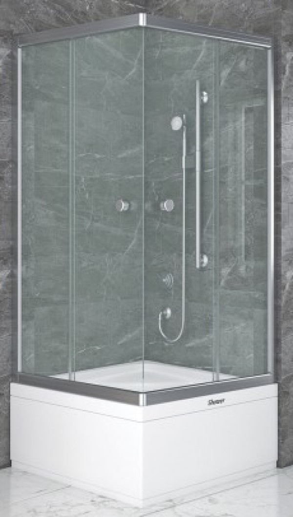 Cabină de duș Shower Neptun Pattern 100x100 Square