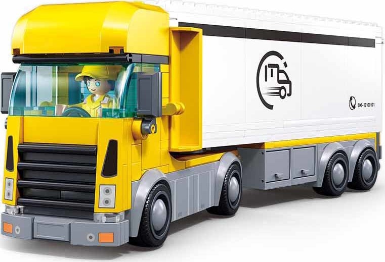 Set de construcție Sluban Metropolis: Delivery Truck 269pcs (B1289)