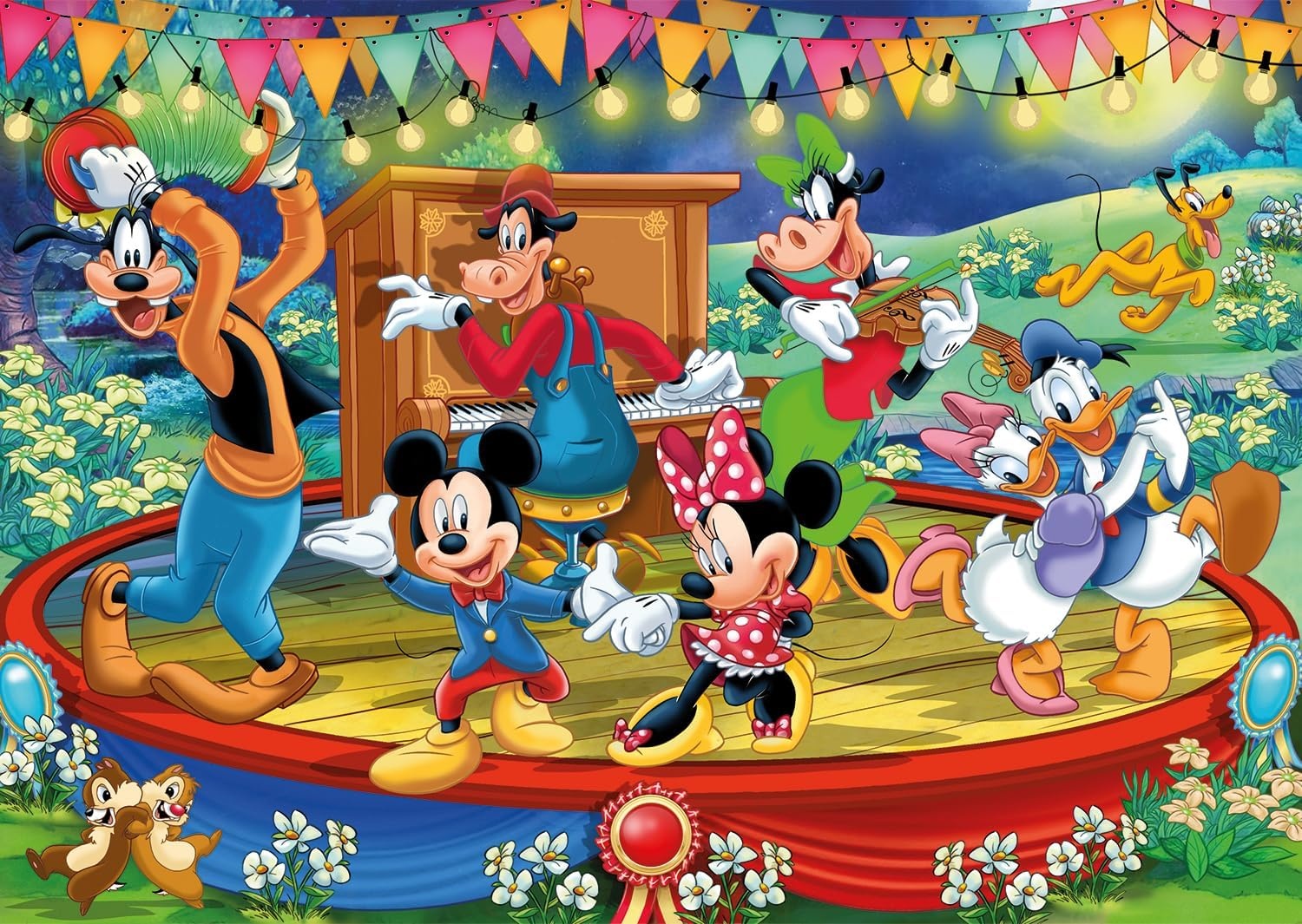 Clementoni 21620, Mickey en Friends Puzzel voor kinderen, 2 x 60 stuks Clementoni 21620, Mickey en Friends Puzzel voor kinderen, 2 x 60 stuks