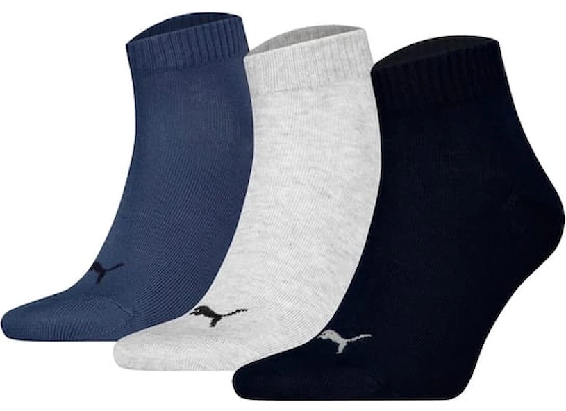 Puma Unisex Quarter Plain 3P
