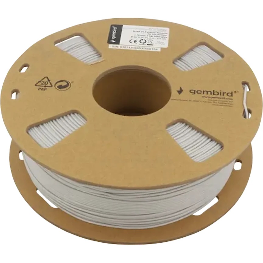 Filament pentru imprimare 3D Gembird 3DP-PLA-01-MTSG