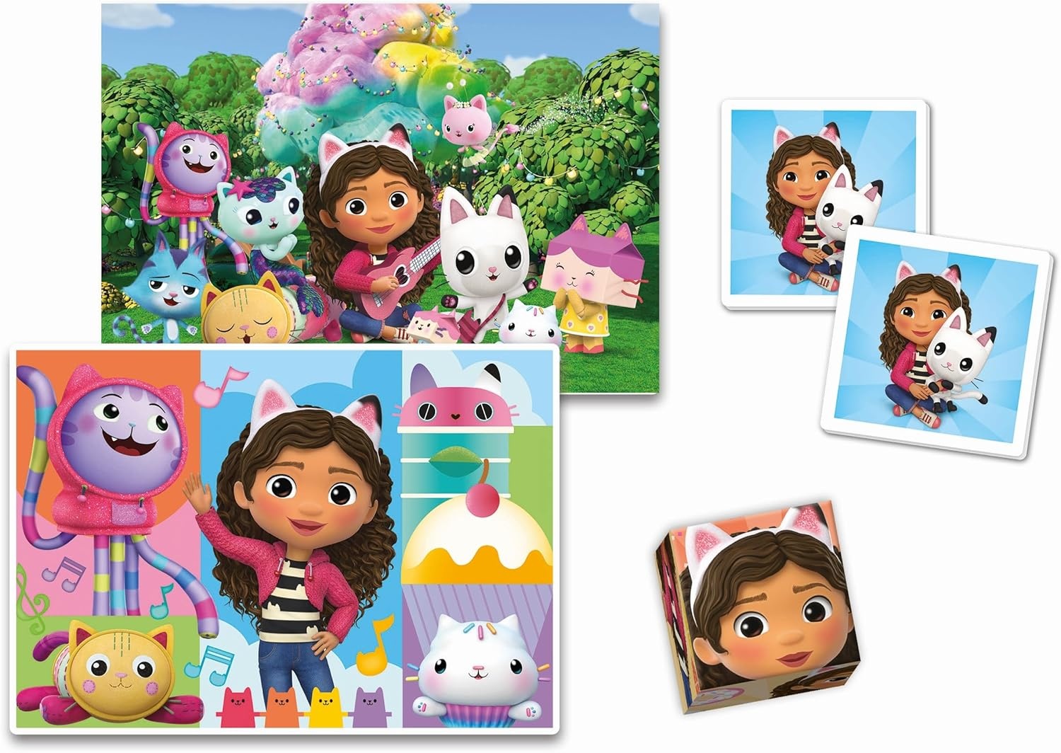 Puzzle Clementoni Gabby`s Dollhouse 4in1 (18319), cumpără la prețul de ...