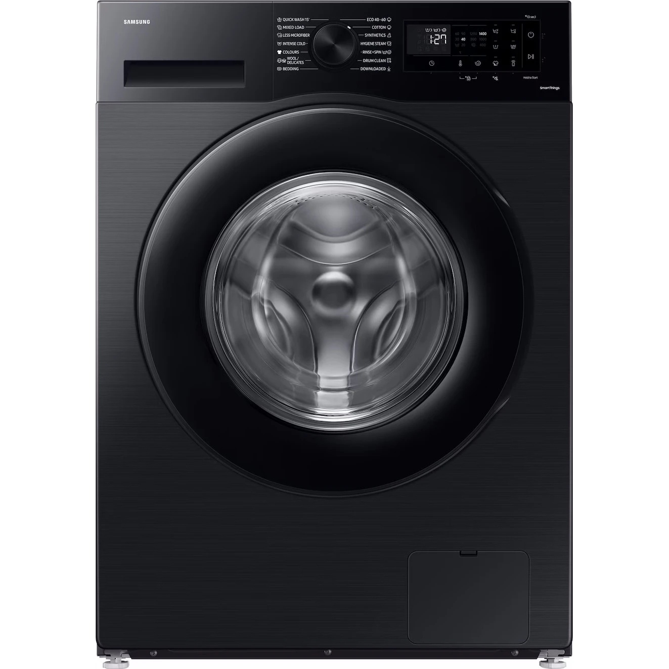 غسالة Samsung 9 كغم 1400 دورة 14 برنامج A+++ مع SmartThings - أسود