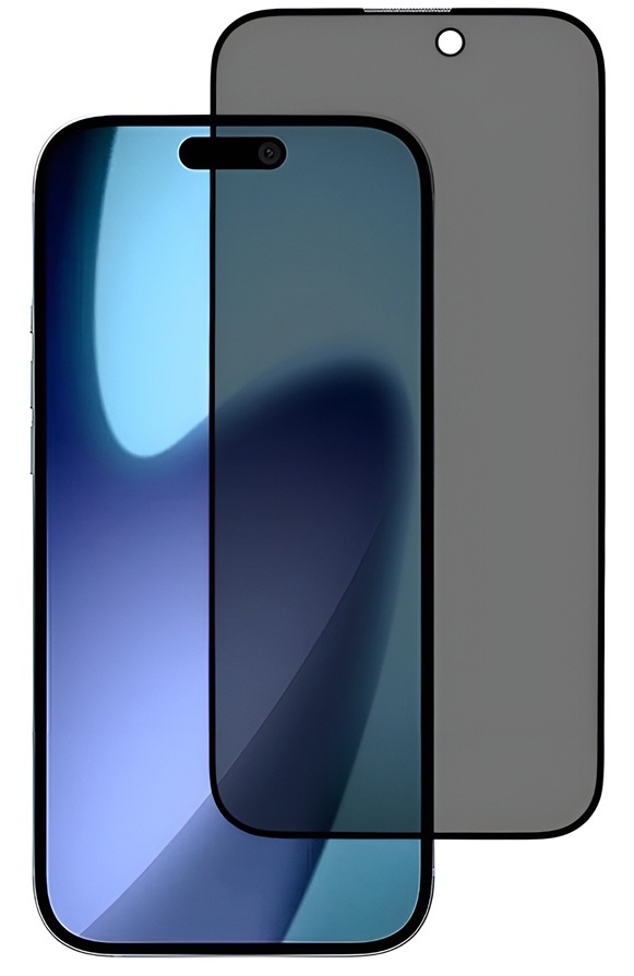 Sticlă de protecție pentru smartphone WOO Tempered Glass Privacy 5D iPhone 17 Black (WOOTGP5DIP17BK)