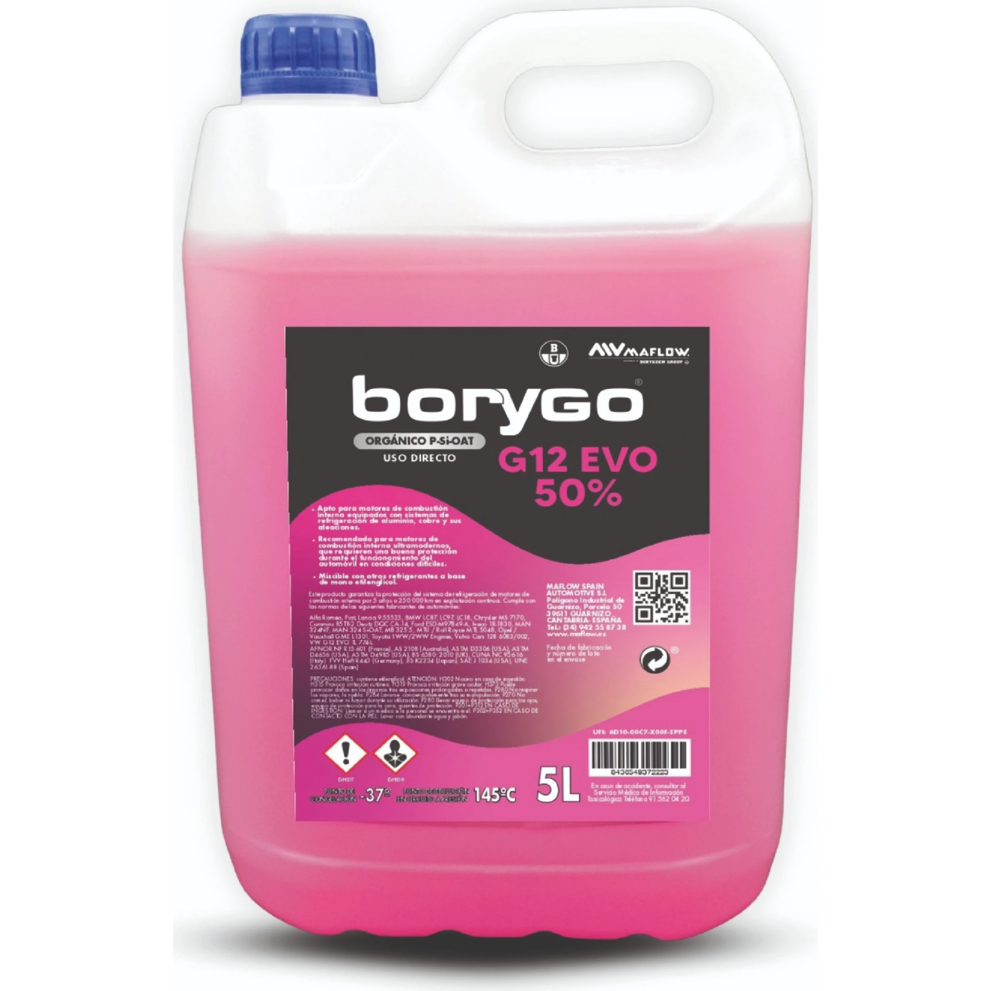 Antigel Borygo Evo G12 Purple 5L – cumpără în Chișinău și Moldova ...