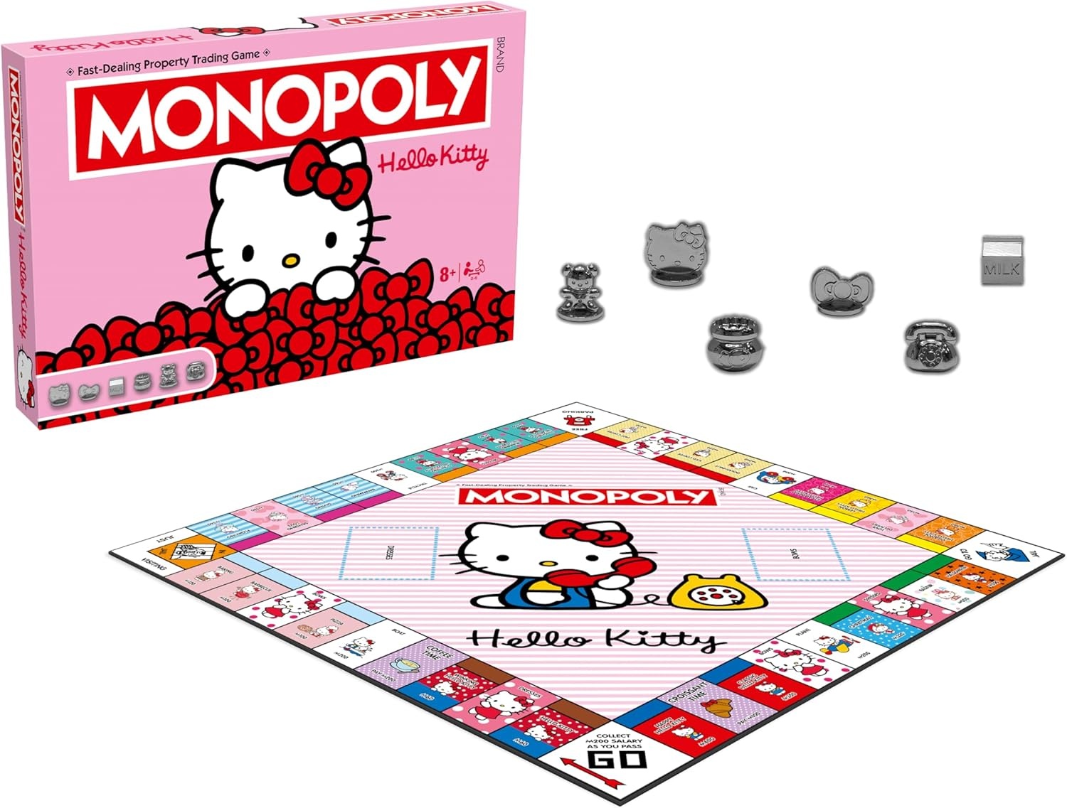 Joc educativ de masa Winning Moves Monopoly Hello Kitty (5036905058018)