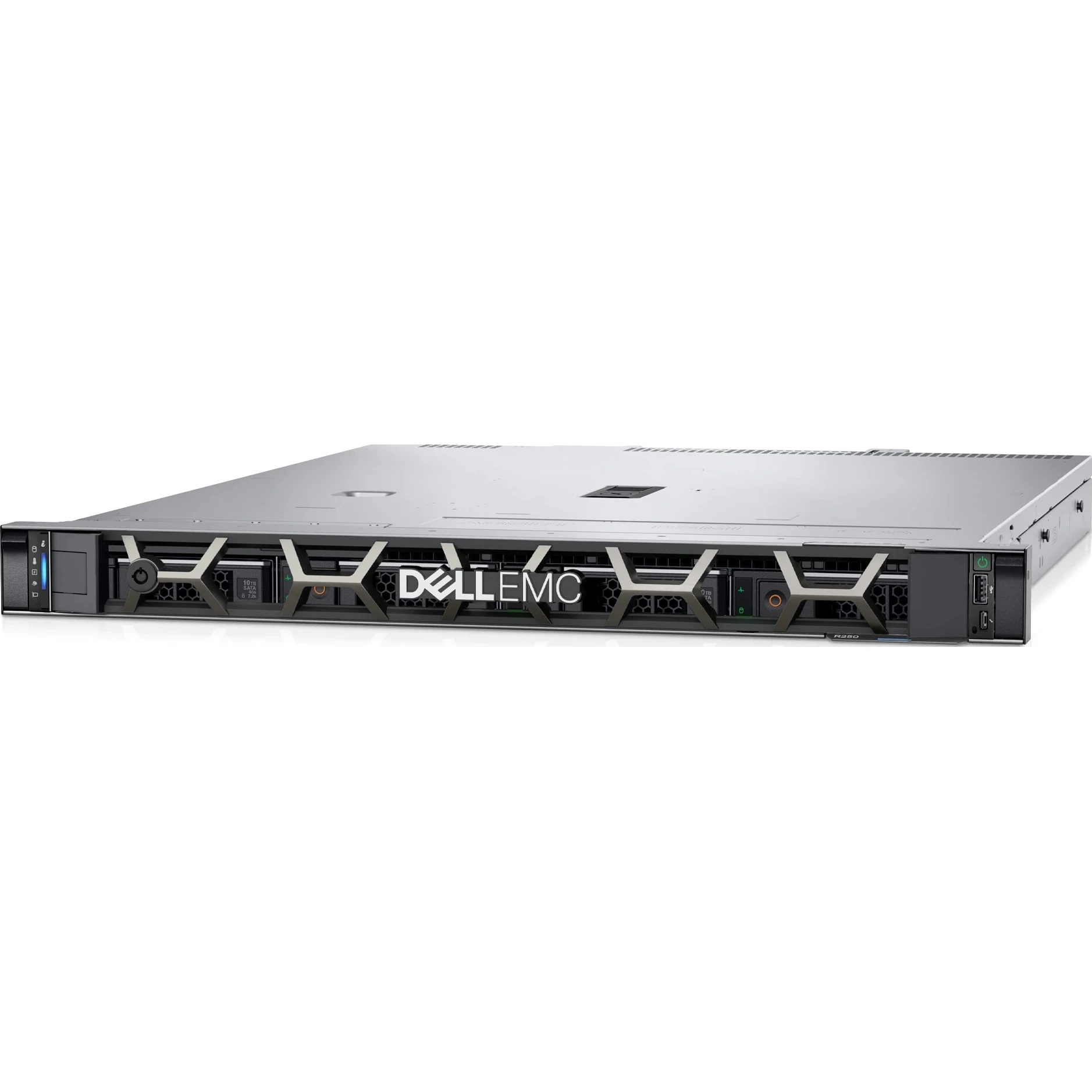 Server Dell PowerEdge R250 1U Rack (E-2314 16Gb 2Tb)