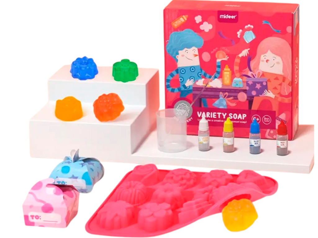 Set de fabricare a săpunului Mideer Variety Soap MD0174